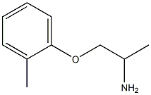 1-(2-methylphenoxy)propan-2-amine Struktur