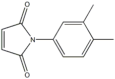 1-(3,4-dimethylphenyl)-2,5-dihydro-1H-pyrrole-2,5-dione Struktur