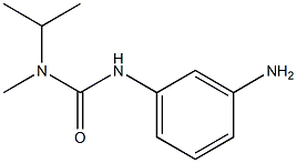 1-(3-aminophenyl)-3-methyl-3-propan-2-ylurea Struktur