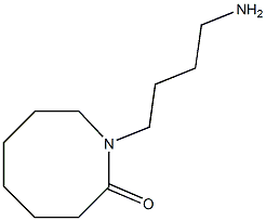 1-(4-aminobutyl)azocan-2-one Struktur