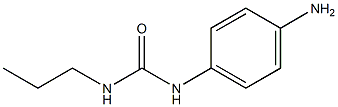 1-(4-aminophenyl)-3-propylurea Struktur