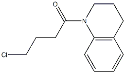 1-(4-chlorobutanoyl)-1,2,3,4-tetrahydroquinoline Struktur