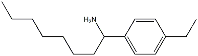 1-(4-ethylphenyl)octan-1-amine Struktur