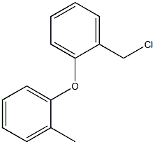 1-(chloromethyl)-2-(2-methylphenoxy)benzene Struktur