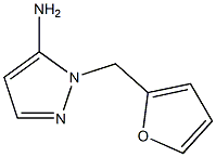 1-(furan-2-ylmethyl)-1H-pyrazol-5-amine Struktur