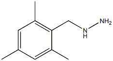 1-[(2,4,6-trimethylphenyl)methyl]hydrazine Struktur