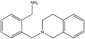 1-[2-(3,4-dihydroisoquinolin-2(1H)-ylmethyl)phenyl]methanamine Struktur