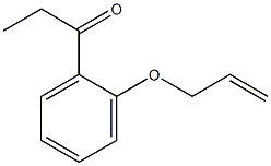 1-[2-(allyloxy)phenyl]propan-1-one Struktur