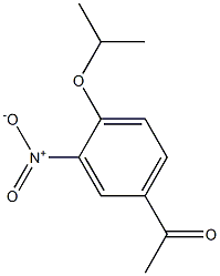 1-[3-nitro-4-(propan-2-yloxy)phenyl]ethan-1-one Struktur