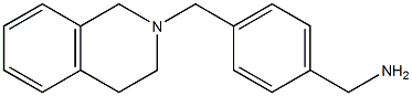 1-[4-(3,4-dihydroisoquinolin-2(1H)-ylmethyl)phenyl]methanamine Struktur