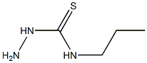 1-amino-3-propylthiourea Struktur