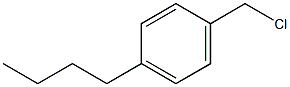 1-butyl-4-(chloromethyl)benzene Struktur