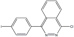 1-chloro-4-(4-iodophenyl)phthalazine Struktur