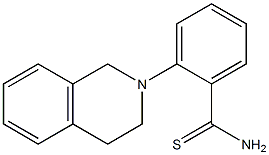 2-(1,2,3,4-tetrahydroisoquinolin-2-yl)benzene-1-carbothioamide Struktur