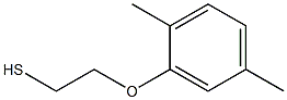 2-(2,5-dimethylphenoxy)ethanethiol Struktur