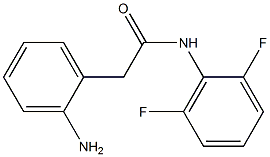 2-(2-aminophenyl)-N-(2,6-difluorophenyl)acetamide Struktur