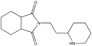 2-(2-piperidin-2-ylethyl)hexahydro-1H-isoindole-1,3(2H)-dione Struktur