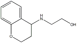 2-(3,4-dihydro-2H-1-benzopyran-4-ylamino)ethan-1-ol Struktur