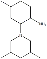 2-(3,5-dimethylpiperidin-1-yl)-4-methylcyclohexanamine Struktur