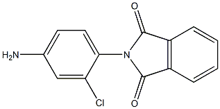 2-(4-amino-2-chlorophenyl)-1H-isoindole-1,3(2H)-dione Struktur