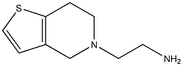 2-(6,7-dihydrothieno[3,2-c]pyridin-5(4H)-yl)ethanamine Struktur