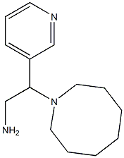 2-(azocan-1-yl)-2-(pyridin-3-yl)ethan-1-amine Struktur