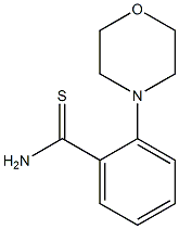 2-(morpholin-4-yl)benzene-1-carbothioamide Struktur