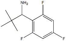 2,2-dimethyl-1-(2,4,6-trifluorophenyl)propan-1-amine Struktur