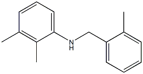 2,3-dimethyl-N-[(2-methylphenyl)methyl]aniline Struktur