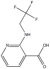 2-[(2,2,2-trifluoroethyl)amino]pyridine-3-carboxylic acid Struktur