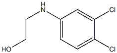 2-[(3,4-dichlorophenyl)amino]ethan-1-ol Struktur