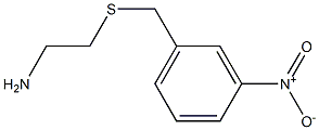 2-[(3-nitrobenzyl)thio]ethanamine Struktur