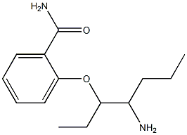 2-[(4-aminoheptan-3-yl)oxy]benzamide Struktur