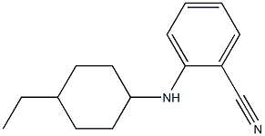 2-[(4-ethylcyclohexyl)amino]benzonitrile Struktur