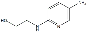 2-[(5-aminopyridin-2-yl)amino]ethan-1-ol Struktur