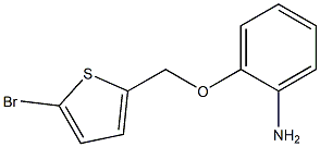 2-[(5-bromothien-2-yl)methoxy]aniline Struktur