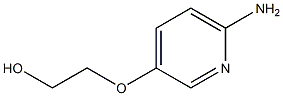 2-[(6-aminopyridin-3-yl)oxy]ethan-1-ol Struktur