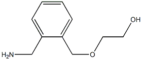 2-{[2-(aminomethyl)phenyl]methoxy}ethan-1-ol Struktur