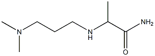 2-{[3-(dimethylamino)propyl]amino}propanamide Struktur