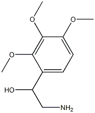 2-amino-1-(2,3,4-trimethoxyphenyl)ethan-1-ol Struktur