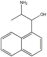 2-amino-1-(naphthalen-1-yl)propan-1-ol Struktur