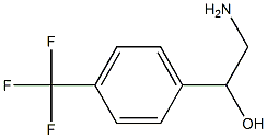 2-amino-1-[4-(trifluoromethyl)phenyl]ethanol Struktur