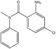 2-amino-4-chloro-N-methyl-N-phenylbenzamide Struktur