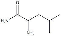 2-amino-4-methylpentanamide Struktur