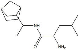 2-amino-N-(1-bicyclo[2.2.1]hept-2-ylethyl)-4-methylpentanamide Struktur