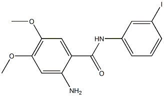 2-amino-N-(3-iodophenyl)-4,5-dimethoxybenzamide Struktur