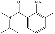 2-amino-N-isopropyl-N,3-dimethylbenzamide Struktur