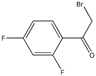 2-bromo-1-(2,4-difluorophenyl)ethan-1-one Struktur