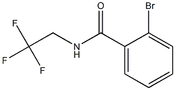 2-bromo-N-(2,2,2-trifluoroethyl)benzamide Struktur