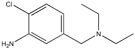 2-chloro-5-[(diethylamino)methyl]aniline Struktur